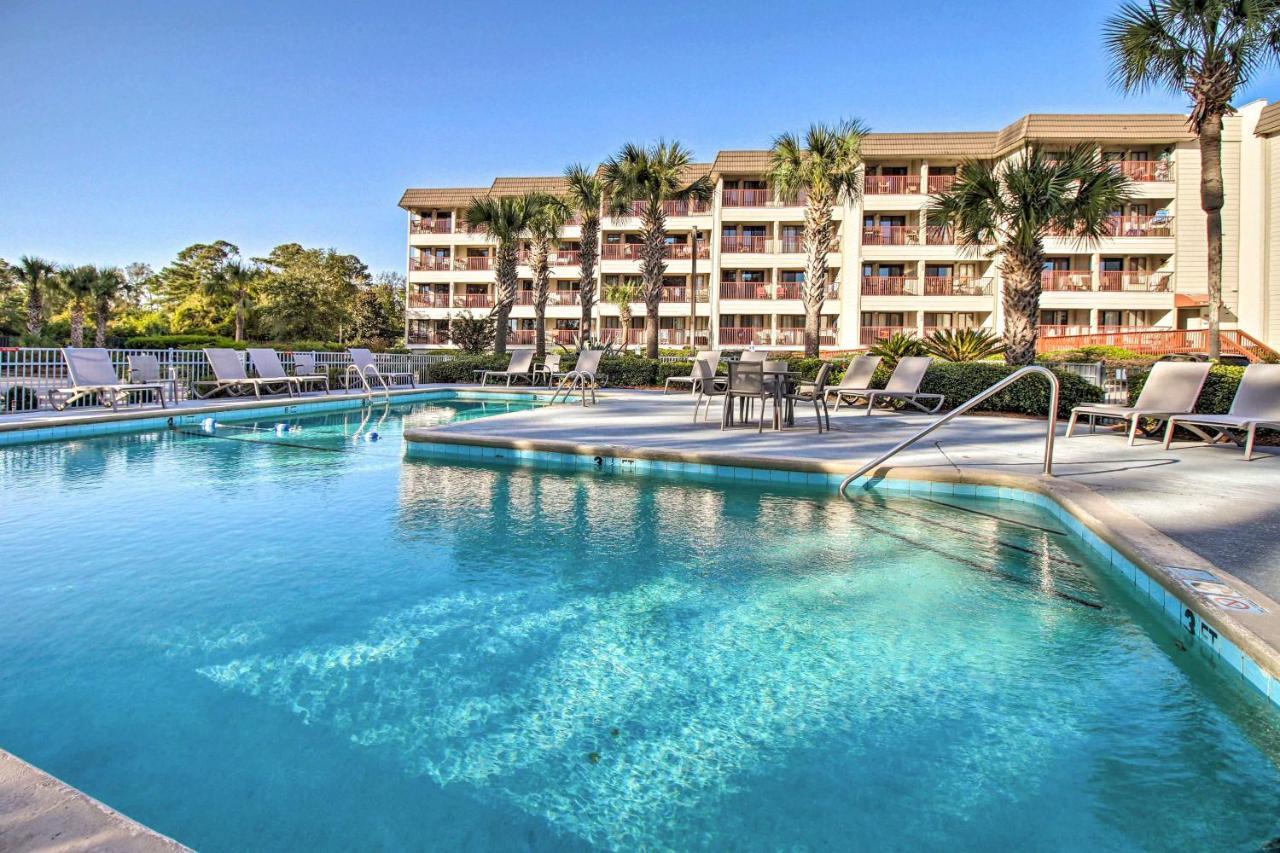 هيلتون رئيس جزيرة Hilton Head Beach Condo With Resort-Style Pool! المظهر الخارجي الصورة